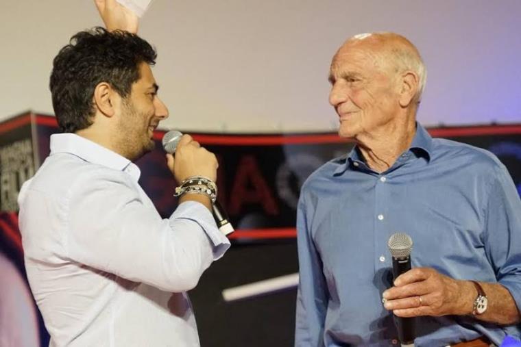 images Gianvito Casadonte ricorda Philippe Leroy premiato con la&nbsp;Colonna d'Oro al MGFF
