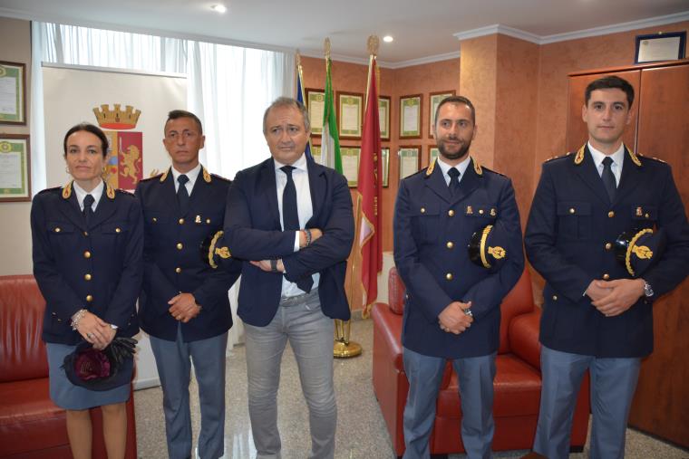 images La Questura di Vibo Valentia dà il benvenuto a tre nuovi funzionari della Polizia di Stato