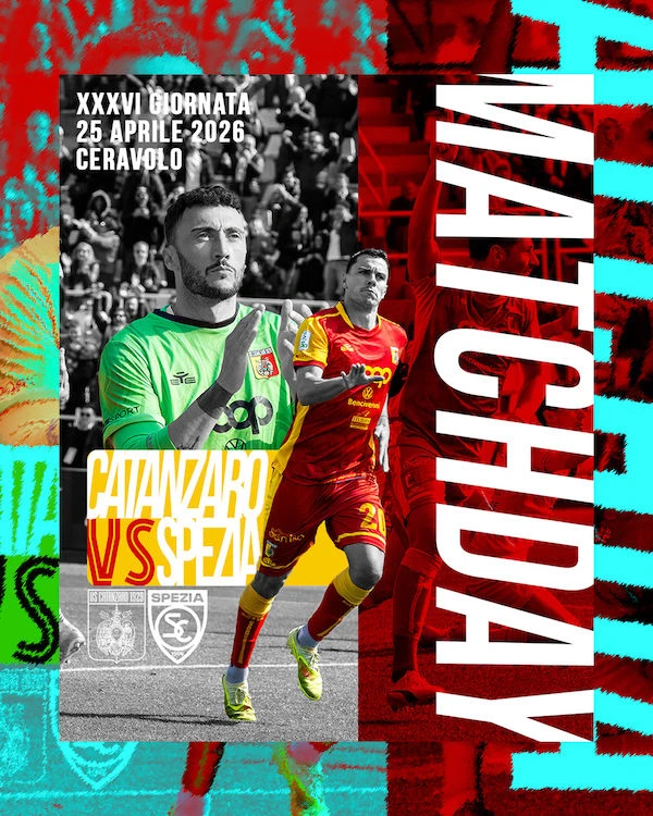 Serie BKT, Catanzaro e Spezia in campo alle 12.30: le formazioni ufficiali