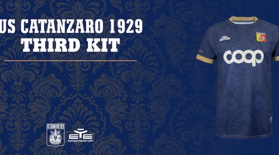 images Svelato il third kit Us Catanzaro 1929 Stagione 24/25