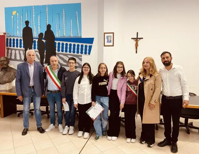 images Conflenti celebra l'insediamento della baby sindaca Morena Stranges