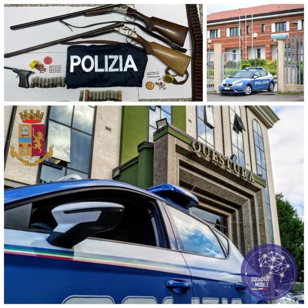 images Fabrizia, detenevano armi illegalmente: arrestati un uomo e una donna
