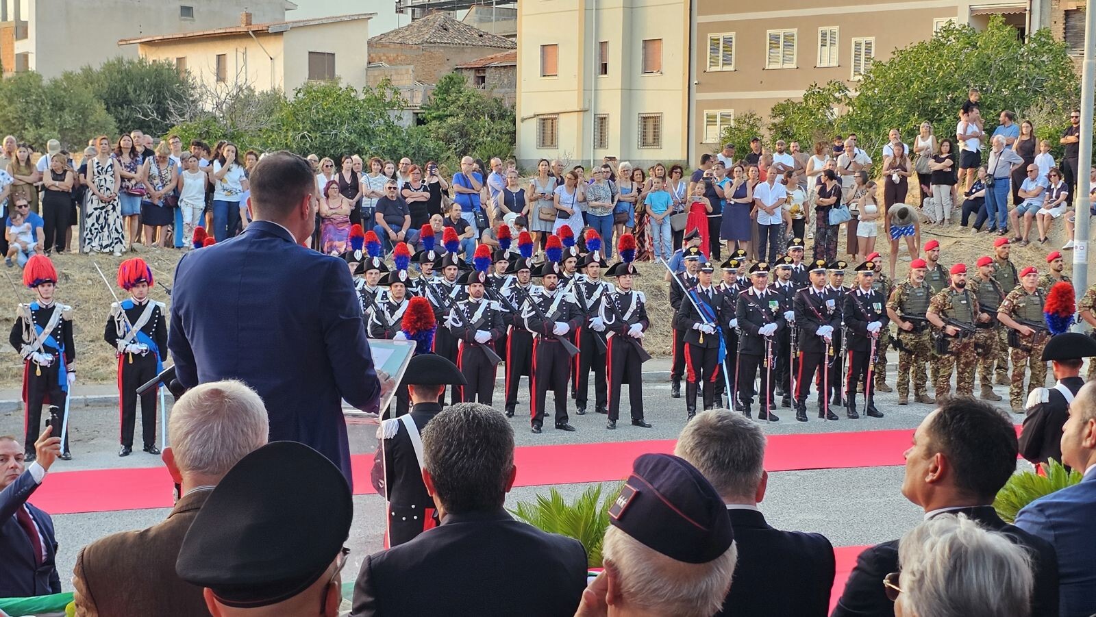 images Da bene confiscato a presidio di legalità: inaugurata la nuova Stazione dei Carabinieri di Lazzaro (Rc)