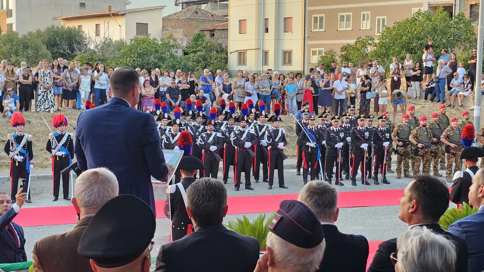 Da bene confiscato a presidio di legalità: inaugurata la nuova Stazione dei Carabinieri di Lazzaro (Rc)