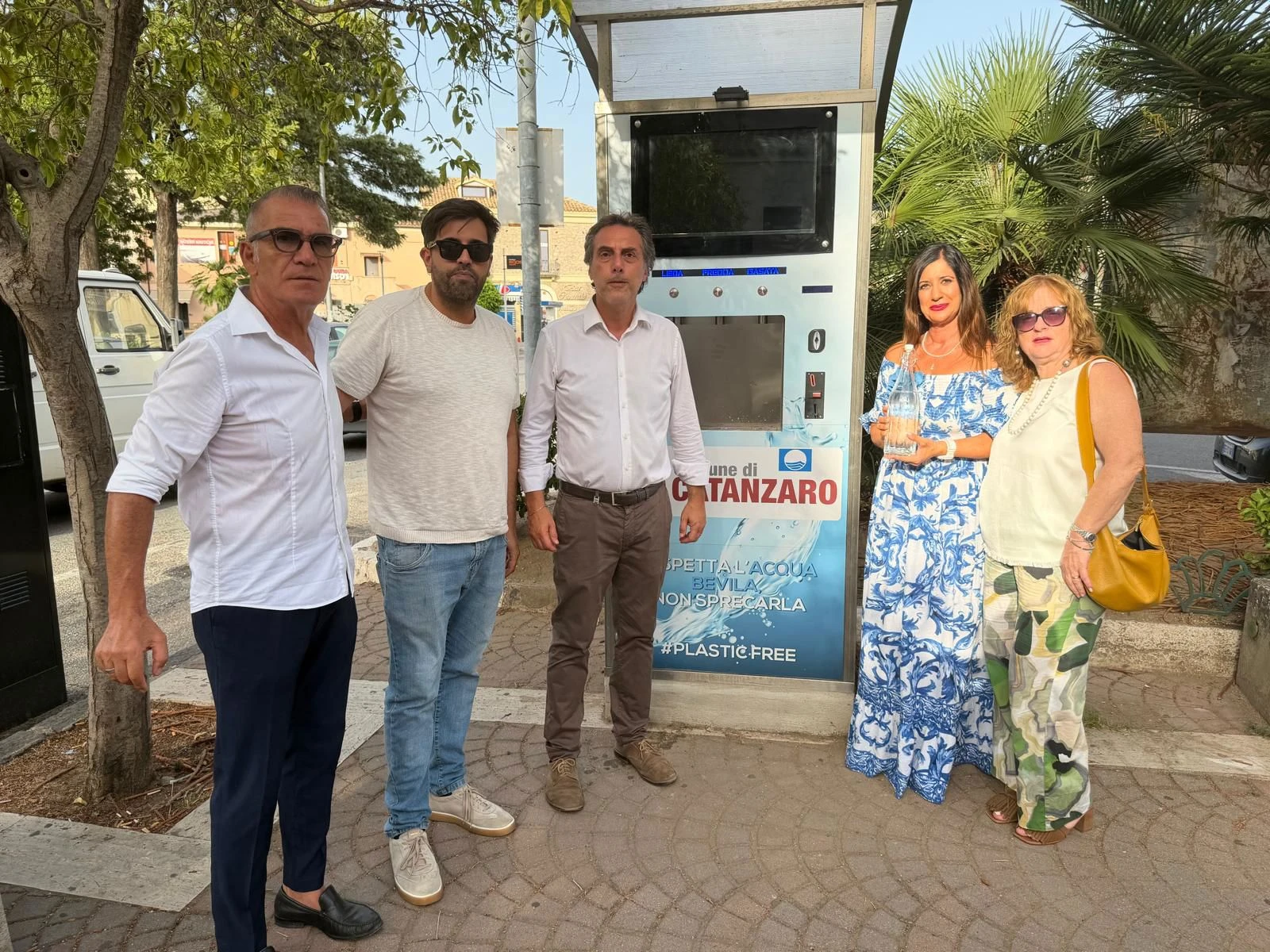 Catanzaro, inaugurata la prima "Casa dell’Acqua" in Piazza Anita Garibaldi a Lido
