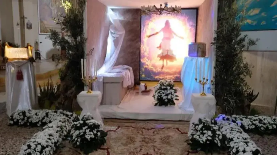 images Pasqua a Catanzaro, il segno della Vita nell’altare del Giovedì Santo nella parrocchia di S. Giuseppe
