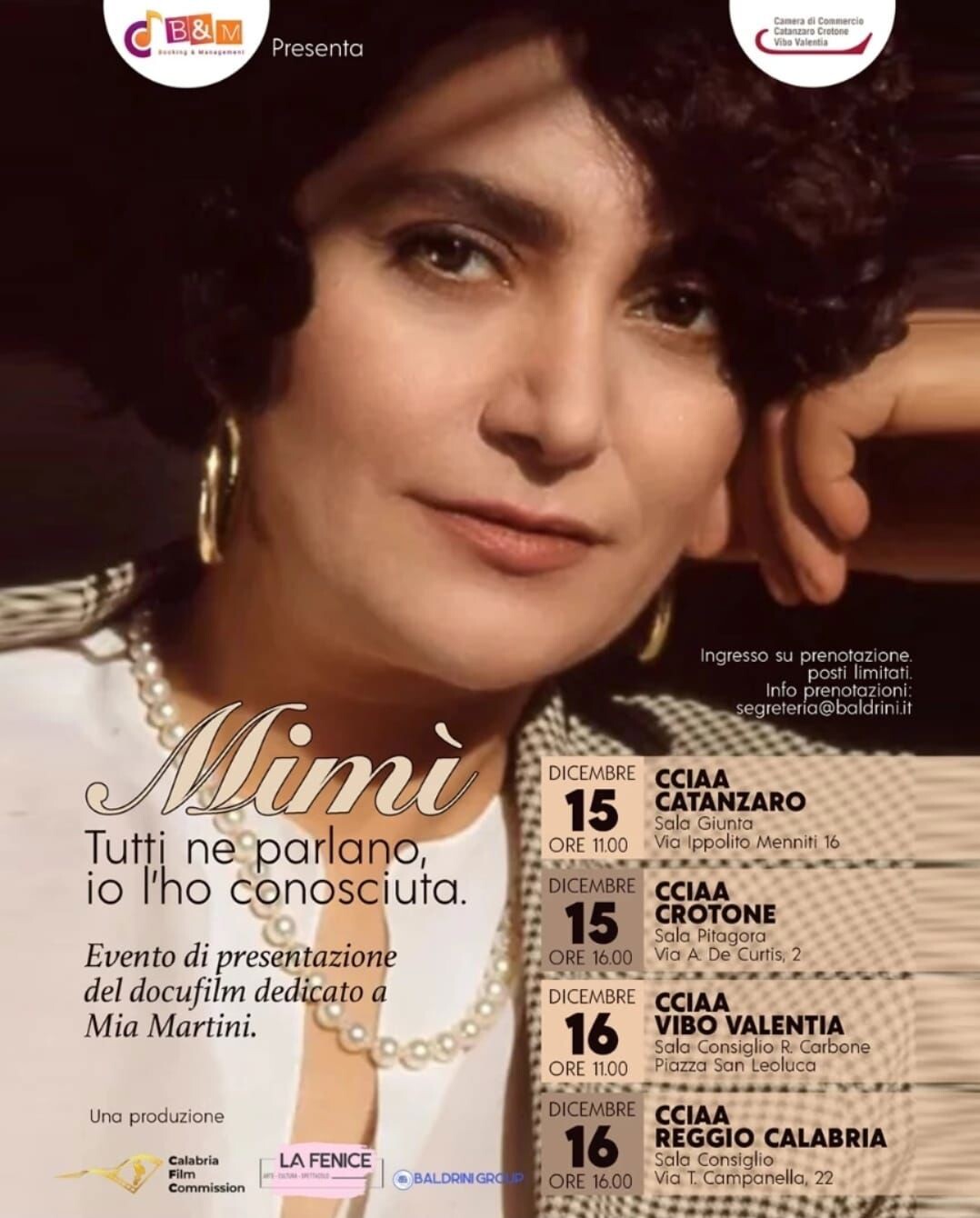 "Mimì, tutti ne parlano, io l’ho conosciuta": a Catanzaro la presentazione del docufilm di Gianfrancesco Lazotti images "Mimì, tutti ne parlano, io l’ho conosciuta": a Catanzaro la presentazione del docufilm di Gianfrancesco Lazotti