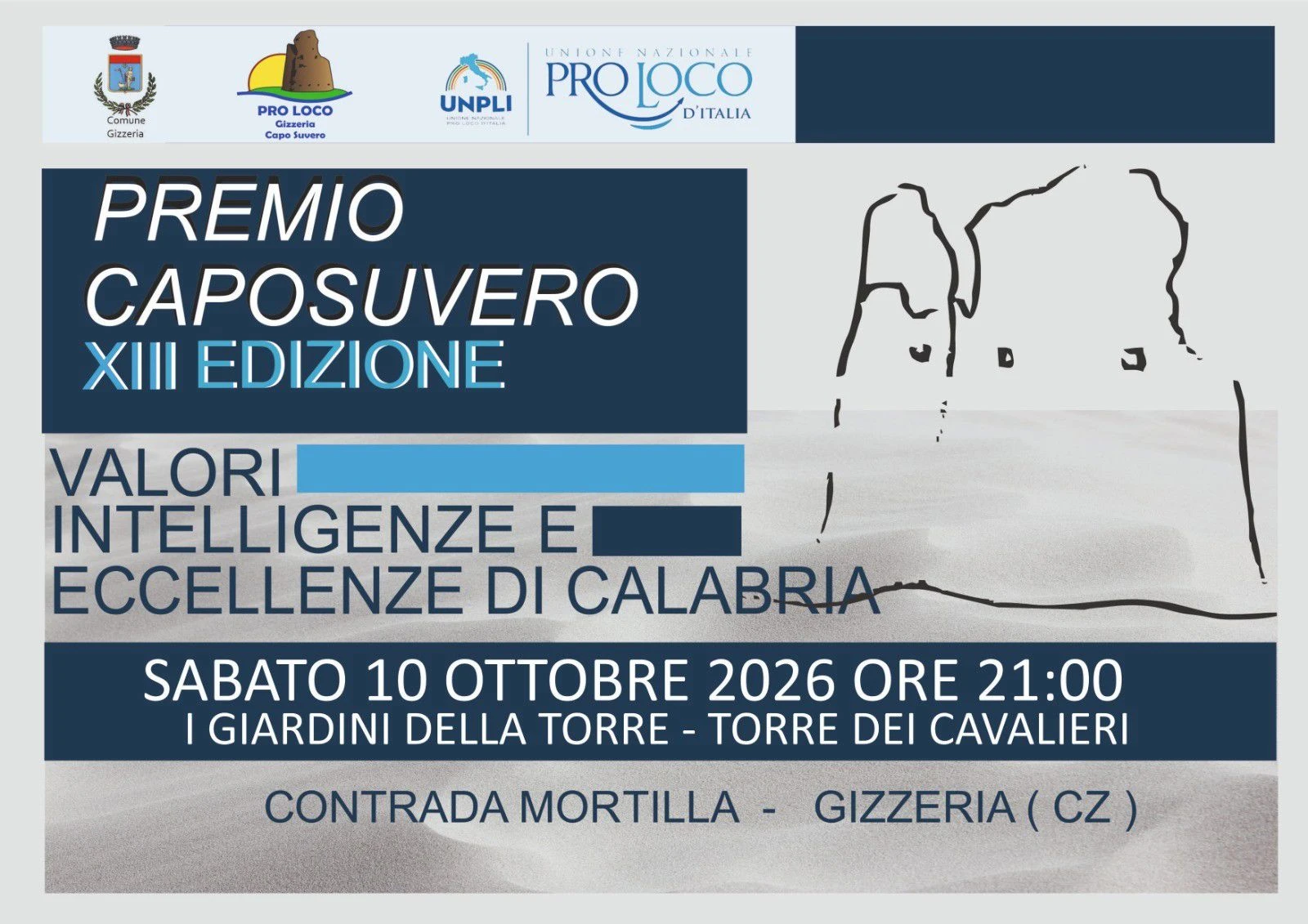 Premio Caposuvero 2026, la Calabria migliore il 10 ottobre sul palco a Gizzeria  