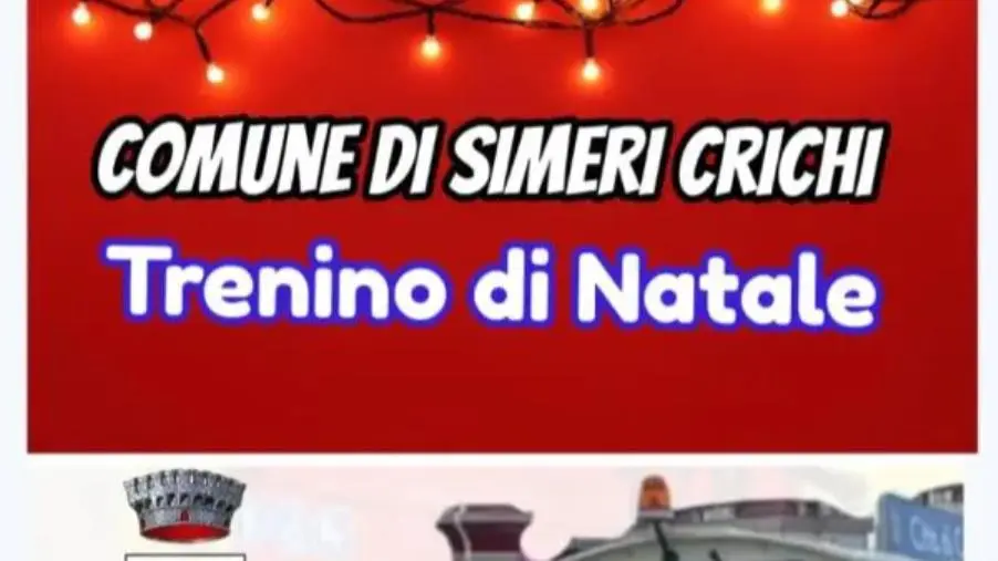 Il Trenino di Natale farà due fermate a Simeri Crichi images Il Trenino di Natale farà due fermate a Simeri Crichi