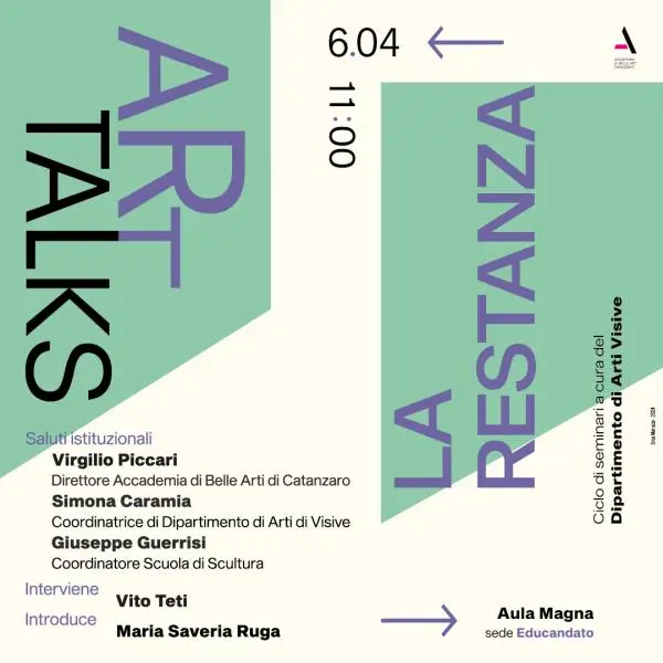 "Art Talks”, Vito Teti incontra gli studenti dell’Accademia di Belle Arti di Catanzaro images "Art Talks”, Vito Teti incontra gli studenti dell’Accademia di Belle Arti di Catanzaro