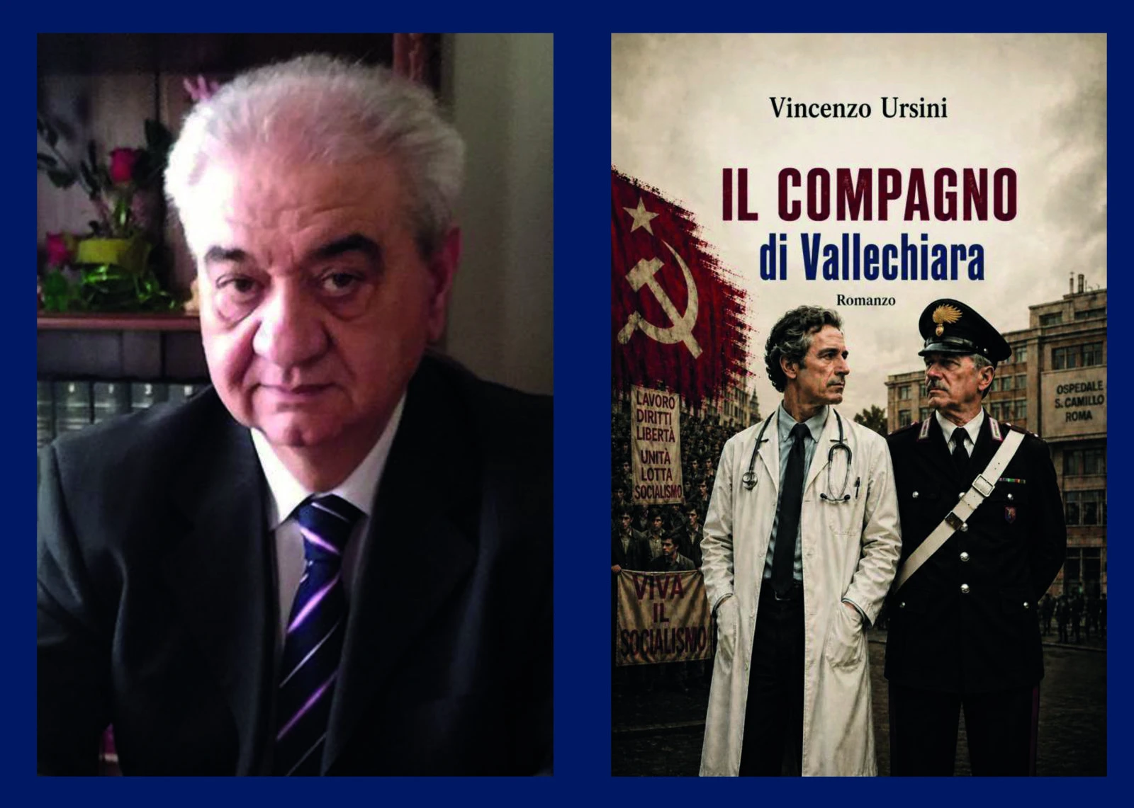 Vincenzo Ursini vince il Premio Teseo con il romanzo "Il compagno di Vallechiara"