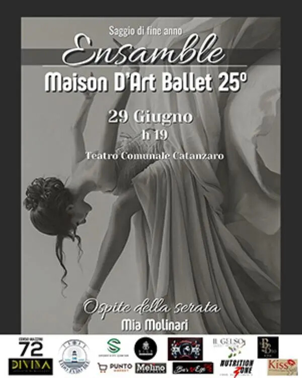 images A Catanzaro grande attesa per “Ensamble”, lo spettacolo di fine anno della Maison D’Art Ballet
