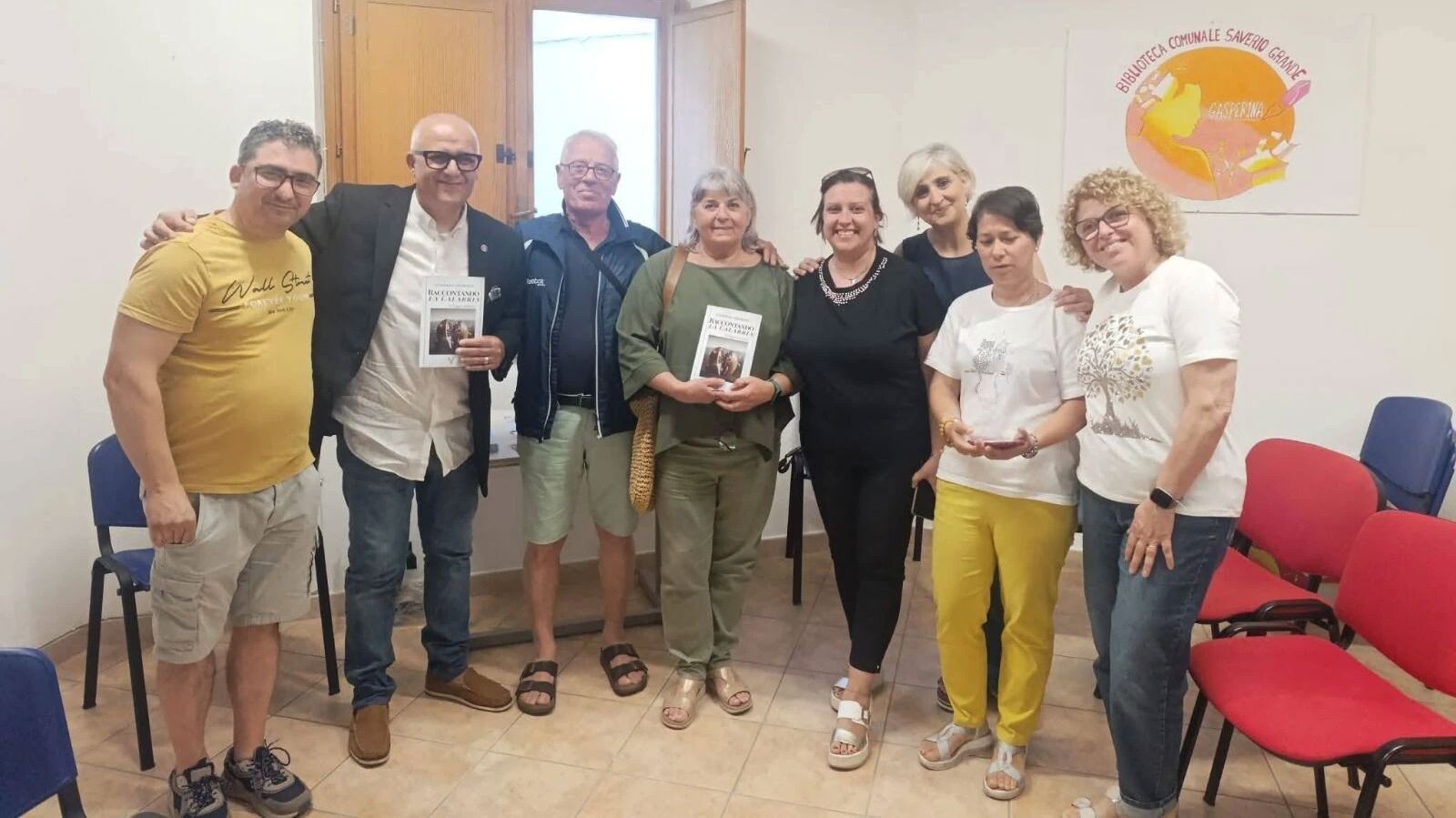 images A Gasperina la rassegna "Maggio dei libri", Taverniti: "Un luogo magico fatto di gente accogliente"