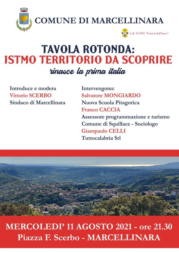 Domani inizia il Festival dell’Istmo a Marcellinara images Domani inizia il Festival dell’Istmo a Marcellinara