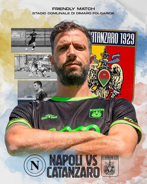 images Amichevole, Napoli e Catanzaro in campo alle 18: le probabili formazioni