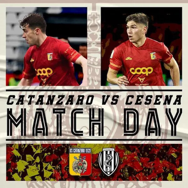 images Serie B, Catanzaro e Cesena in campo alle 15: le probabili formazioni
