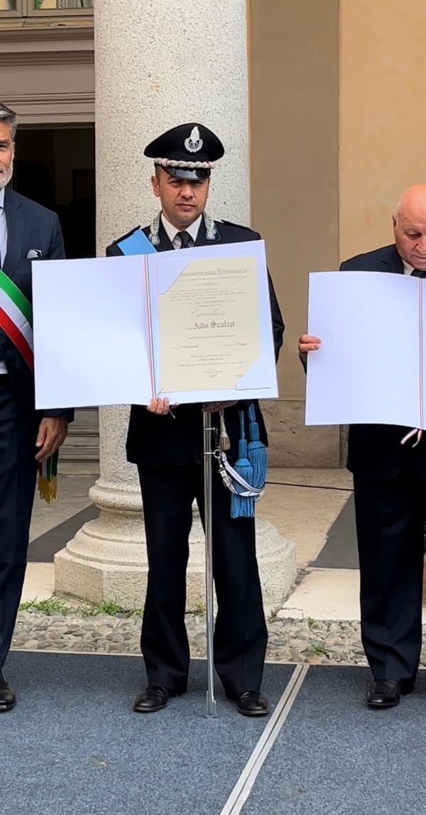 images Il comandante Aldo Scalzo, cresciuto a Petronà, è stato nominato Cavaliere della Repubblica