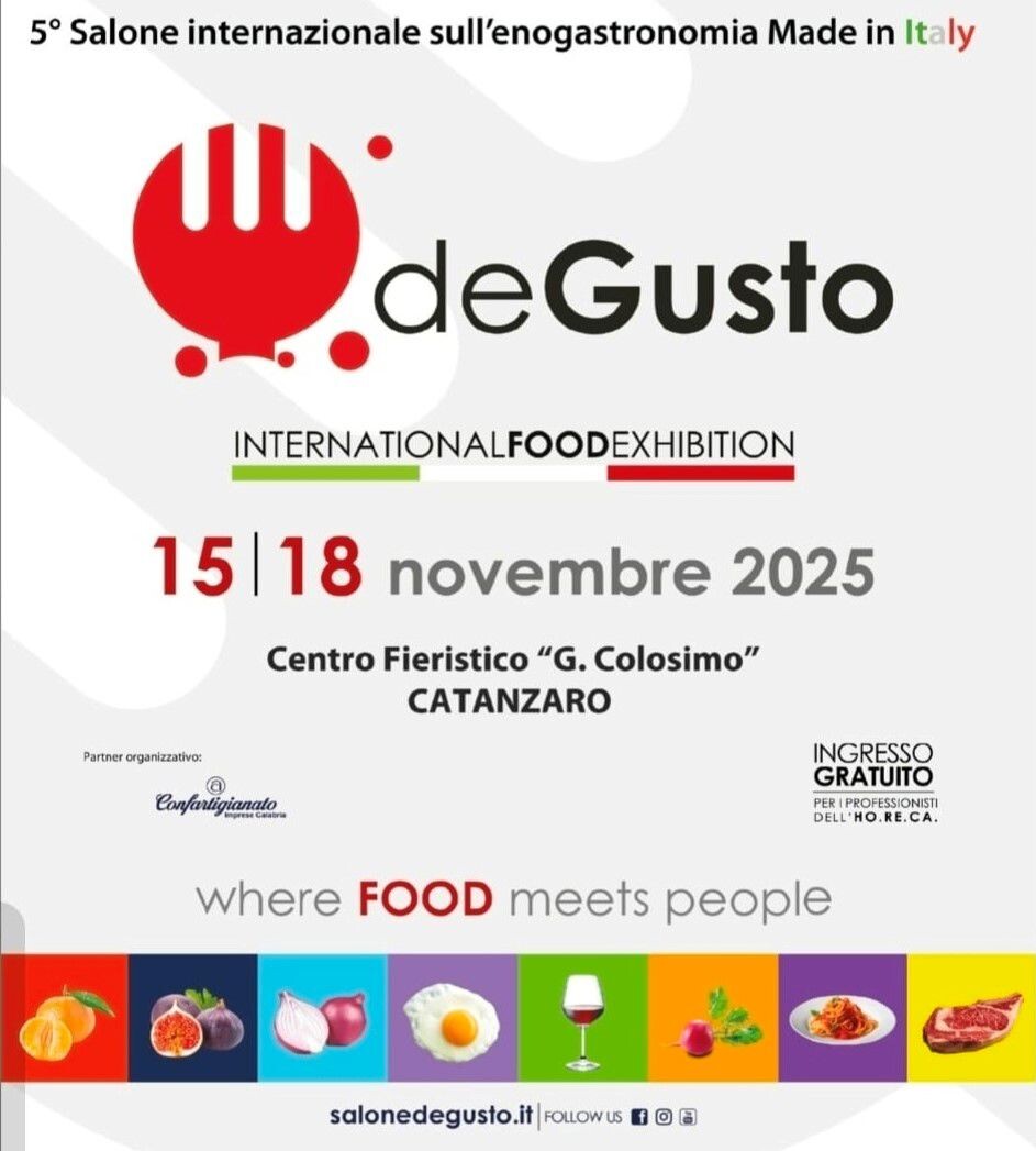 Domani a Catanzaro l'inaugurazione del Salone DeGusto, quattro giorni dedicati all'enogastronomia calabrese images Domani a Catanzaro l'inaugurazione del Salone DeGusto, quattro giorni dedicati all'enogastronomia calabrese