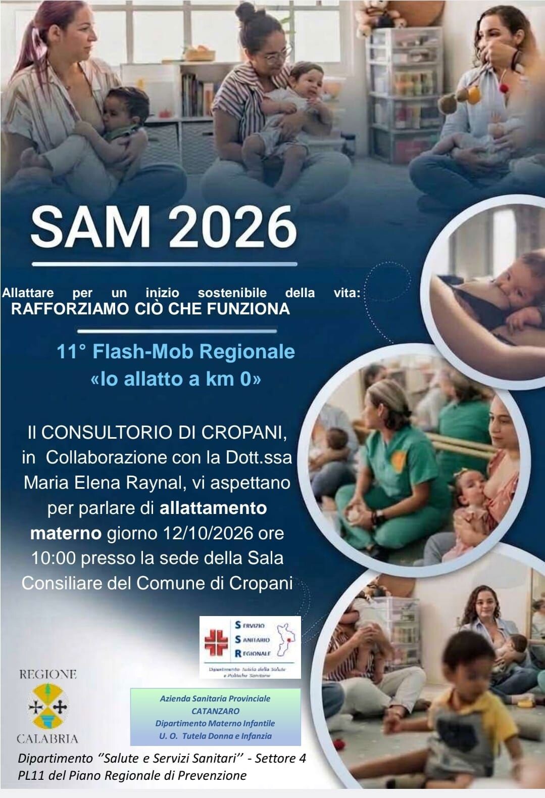 SAM 2026: a Cropani prende il via l'iniziativa dedicata alla Settimana Mondiale dell'Allattamento images SAM 2026: a Cropani prende il via l'iniziativa dedicata alla Settimana Mondiale dell'Allattamento