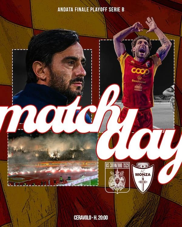 Serie BKT / PLAY-OFF, CATANZARO vs MONZA: 0-0 (AGGIORNAMENTI)