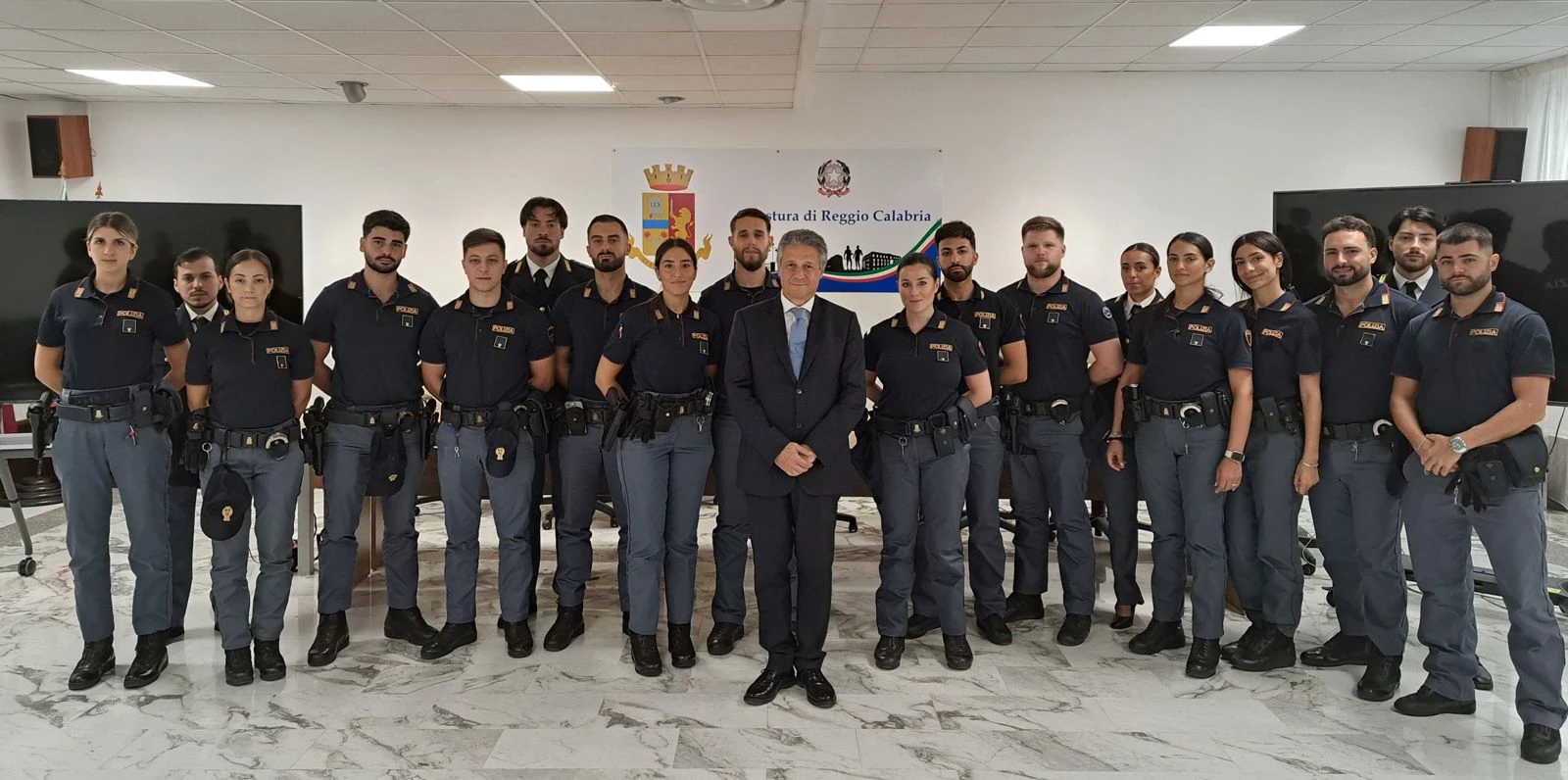 Reggio Calabria, la Questura accoglie 30 nuovi agenti 