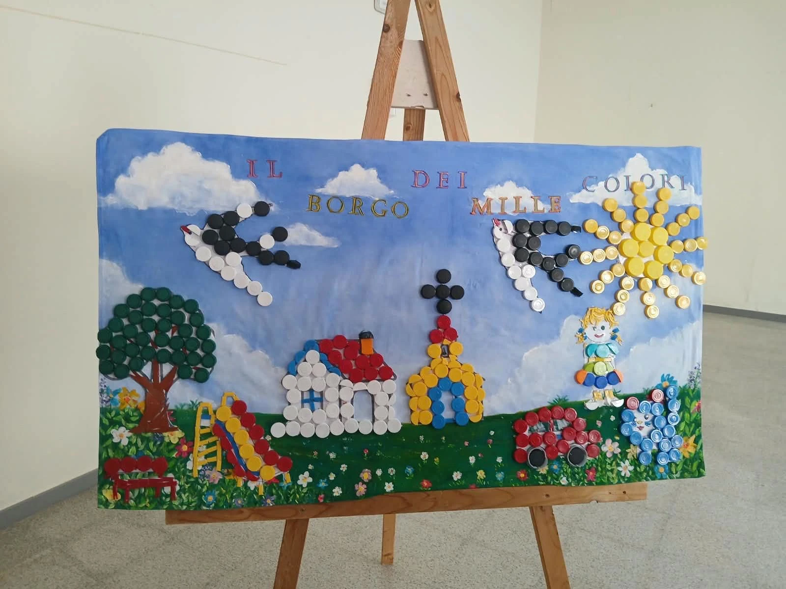 Montauro, “Il Borgo dei Mille Colori”: creatività e riciclo diventano esperienza di comunità