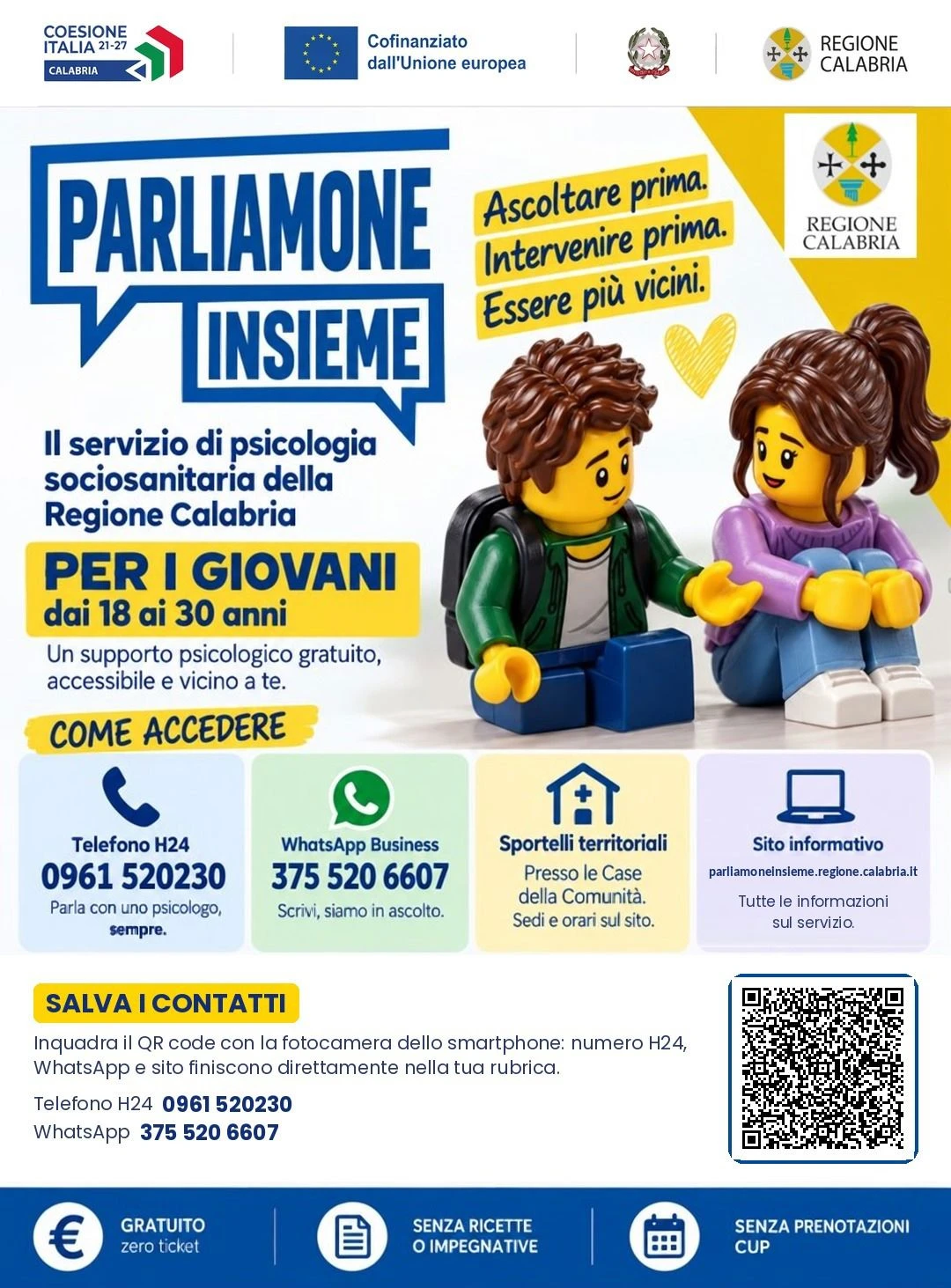 Supporto psicologico ai giovani 'istituito' dalla Regione,  il Casm esprime "convinto apprezzamento" 