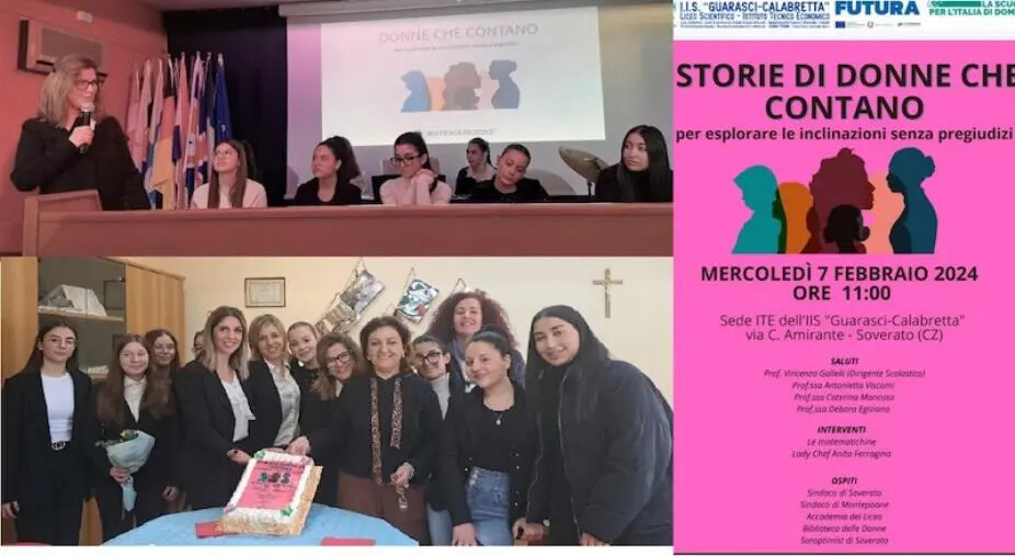 Storie di donne che contano: giornata STEM all’ITE Calabretta di Soverato images Storie di donne che contano: giornata STEM all’ITE Calabretta di Soverato