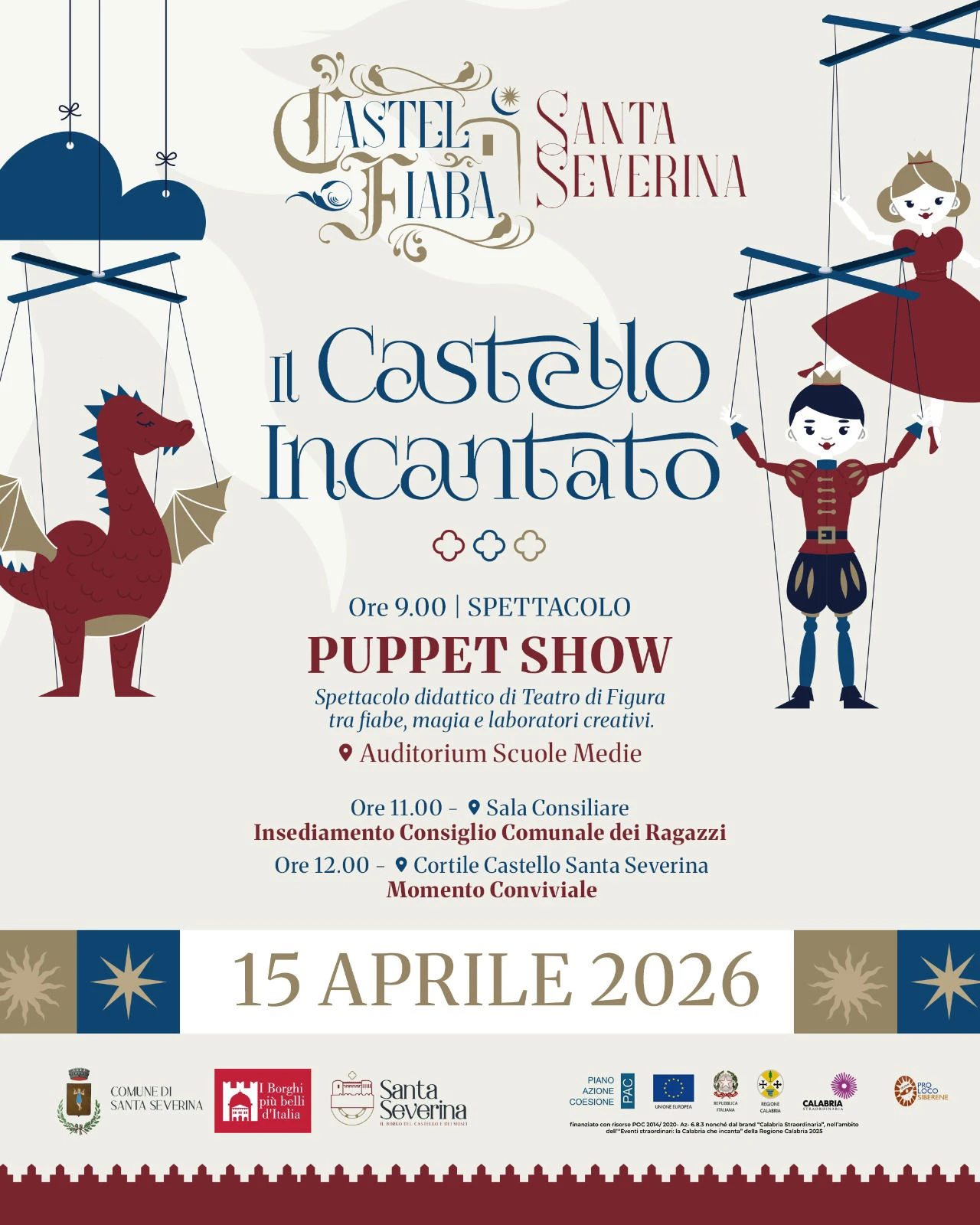  Santa Severina, il borgo si veste di incanto