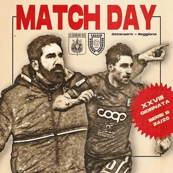 images Serie B, Catanzaro e Reggiana in campo alle 15: le probabili formazioni