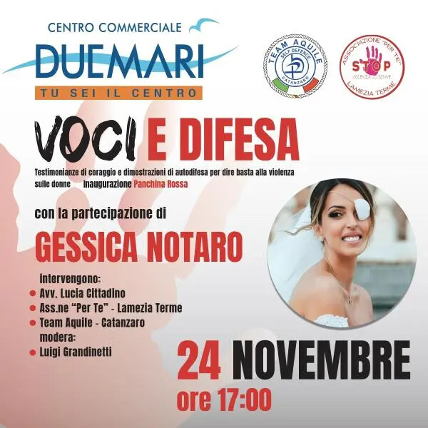 images Giornata contro la violenza sulle donne, il Centro commerciale Due Mari  promotore di speranza e consapevolezza