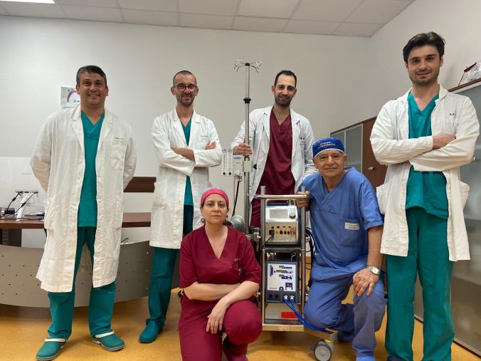 images Trapianto di cuore, trasferito a Palermo un paziente di 42 anni: tenuto in vita dall’Ecmo del Policlinico di Catanzaro