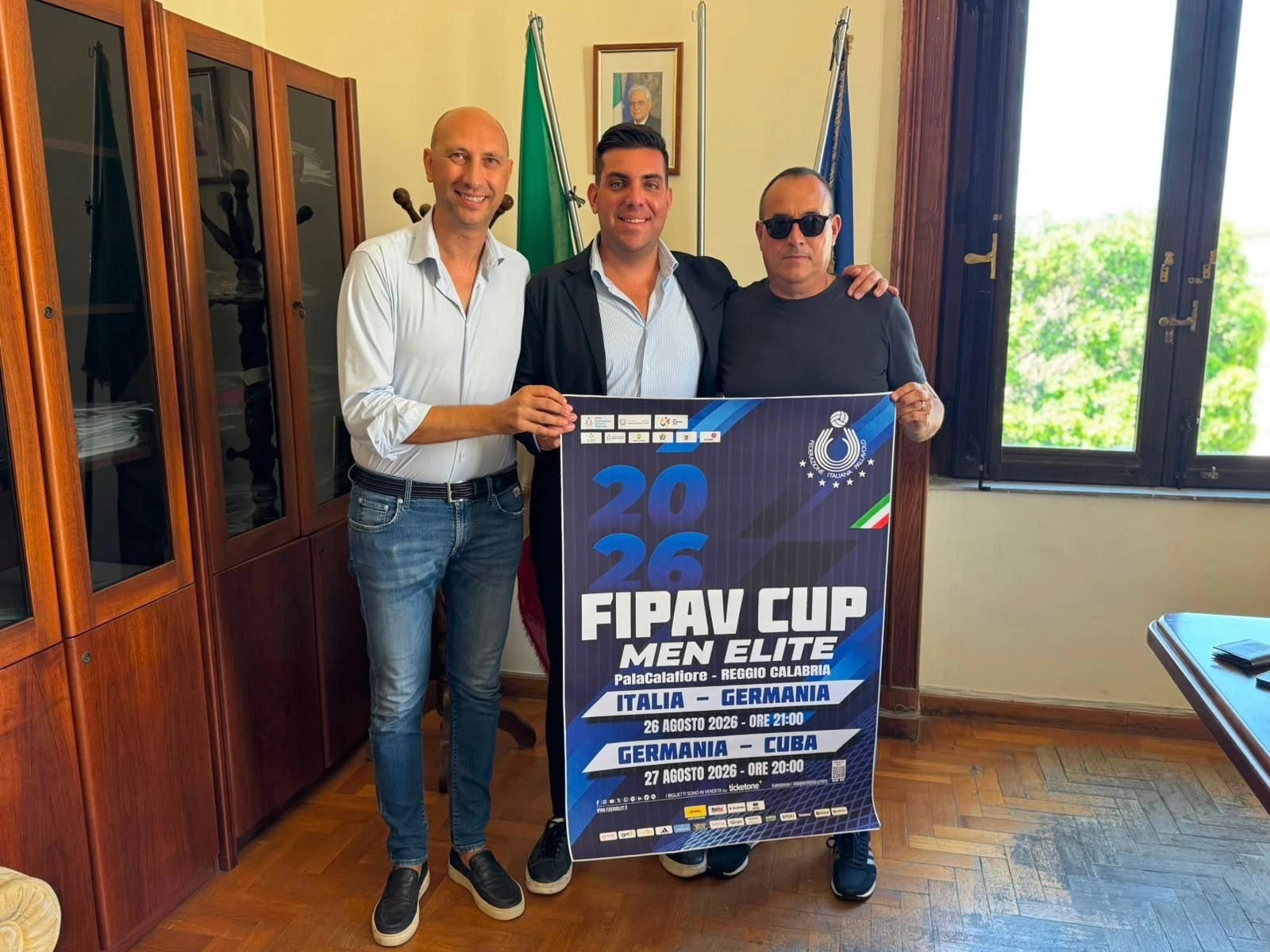 Fipav Cup 2026, Panuccio incontra le istituzioni: Reggio Calabria si prepara al grande volley internazionale