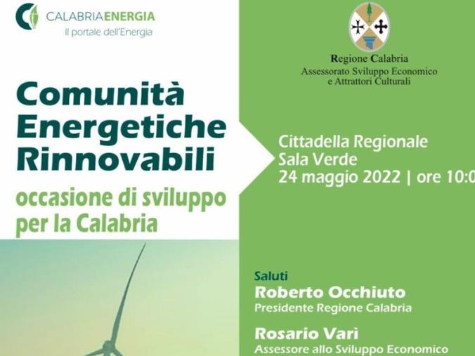 La Regione promuove le comunità energetiche rinnovabili  images La Regione promuove le comunità energetiche rinnovabili