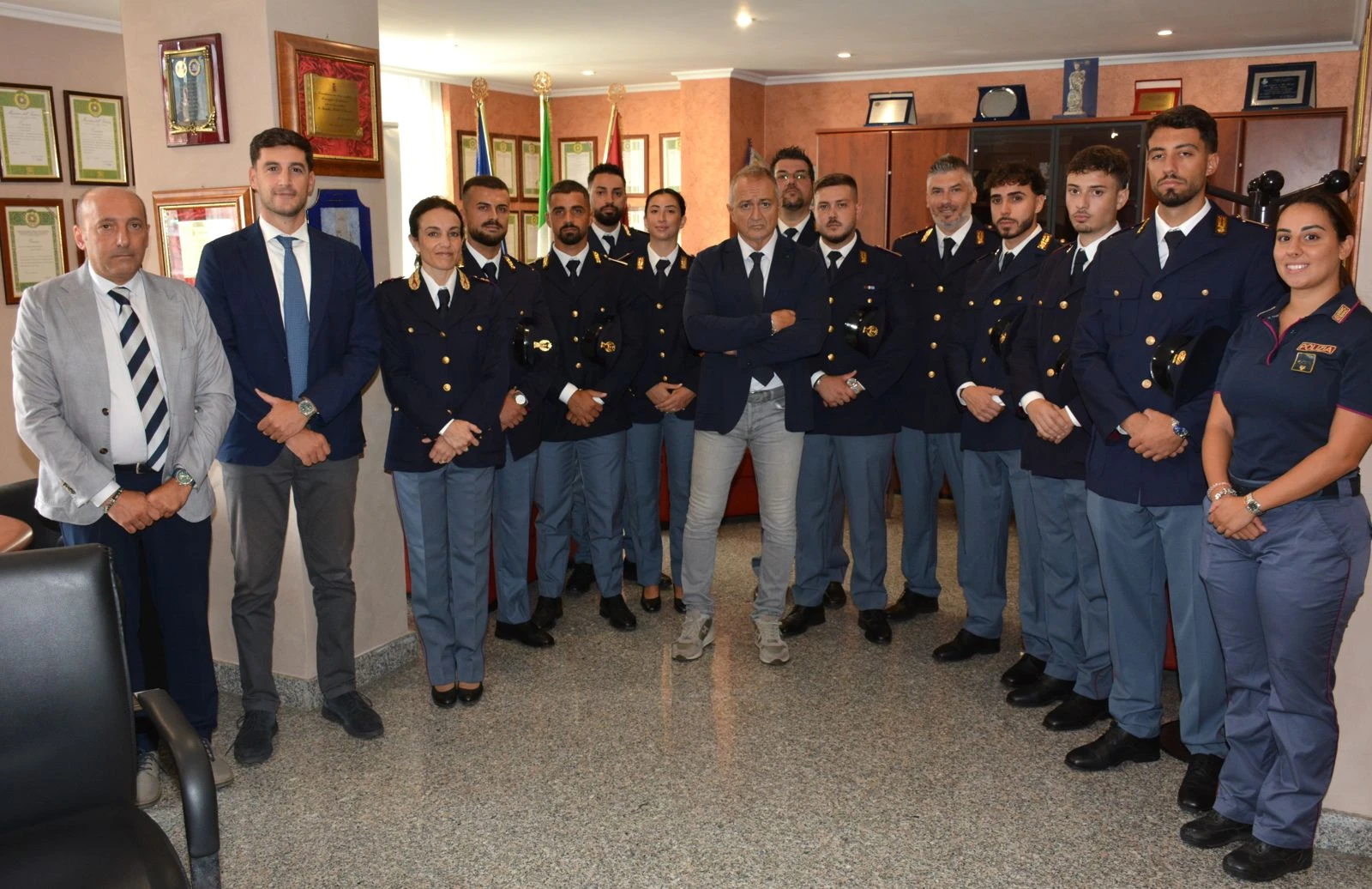 Assegnati alla Questura di Vibo 8 nuovi agenti, un vice ispettore e un assistente capo