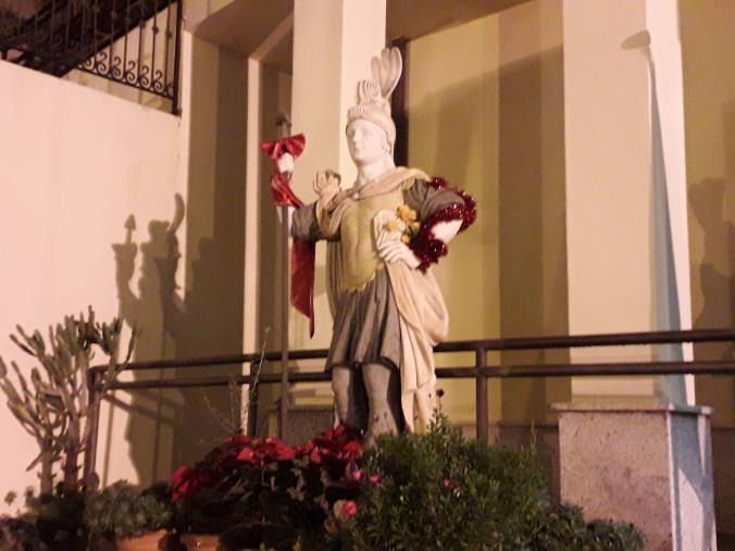 images Guardavalle, rimossa la statua donata dalla famiglia Gallace