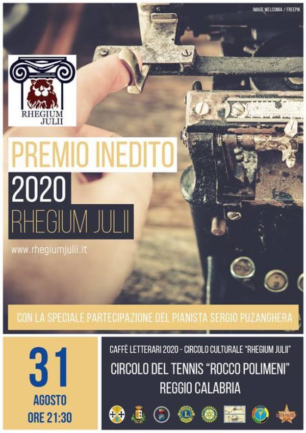 Lunedì torna il premio Rhegium Julii 2020 a Reggio Calabria  images Lunedì torna il premio Rhegium Julii 2020 a Reggio Calabria