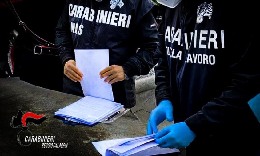 images Taurianova. Sicurezza alimentare e sui luoghi di lavoro: denunce, arresti e sanzioni amministrative