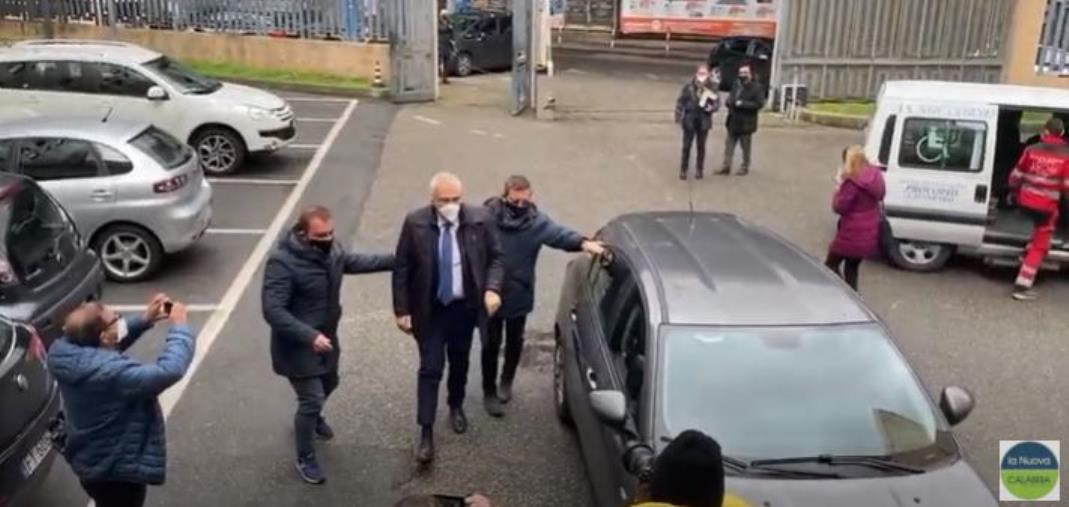 images Basso profilo. Francesco Talarico arriva in Tribunale per l’Interrogatorio di garanzia