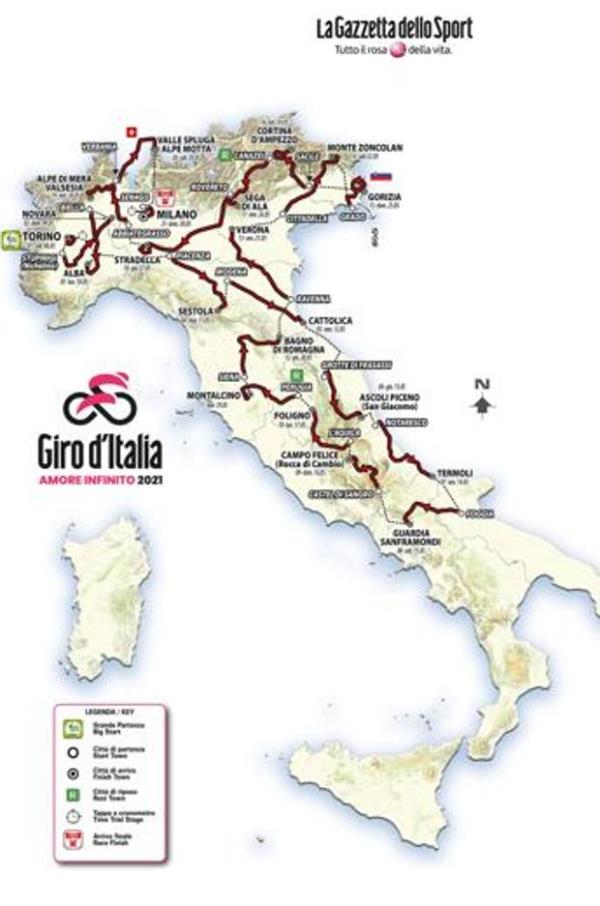 Giro d’Italia 2021: la carovana rosa non passerà dalla Calabria images Giro d’Italia 2021: la carovana rosa non passerà dalla Calabria