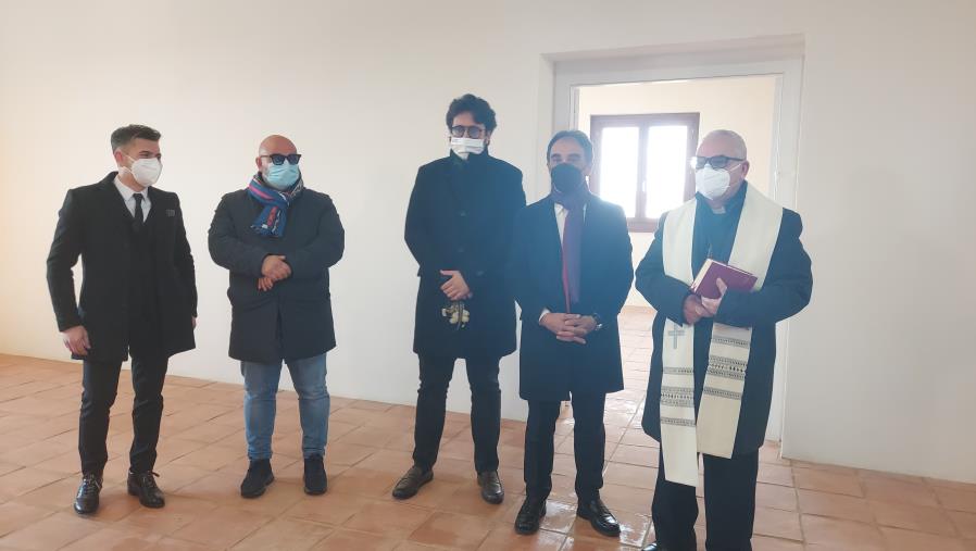 images Catanzaro. Abramo mostra il "nuovo volto" dell'ex Stella: "Si completa un bel progetto avviato per il centro storico"