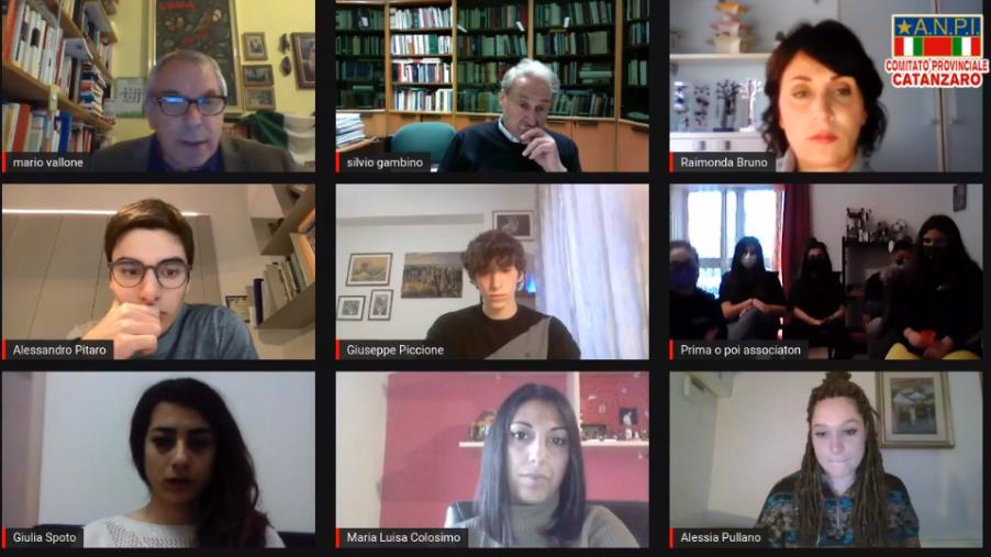 images Verso il 25 aprile. Il pensiero dei giovani su Resistenza e Costituzione nel webinar dell'Anpi Catanzaro 