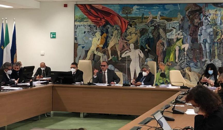 Riunione congiunta Commissioni anti 'Ndrangheta-Sanità. De Caprio: "Lottiamo per sopperire le criticità" images Riunione congiunta Commissioni anti 'Ndrangheta-Sanità. De Caprio: "Lottiamo per sopperire le criticità"