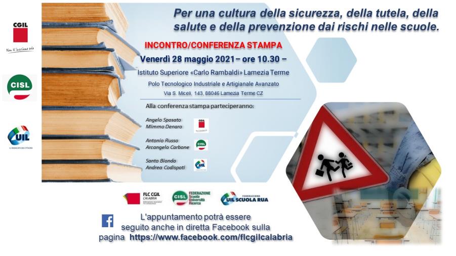 images Come prevenire i rischi nelle scuole, se ne parlerà venerdì nell'Istituto superiore “Carlo Rambaldi” di Lamezia