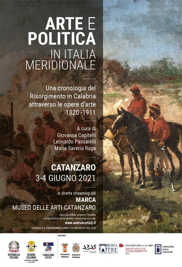 Catanzaro. "Arte e Politica al Sud": il confronto il 3 e 4 giugno al Museo Marca images Catanzaro. "Arte e Politica al Sud": il confronto il 3 e 4 giugno al Museo Marca