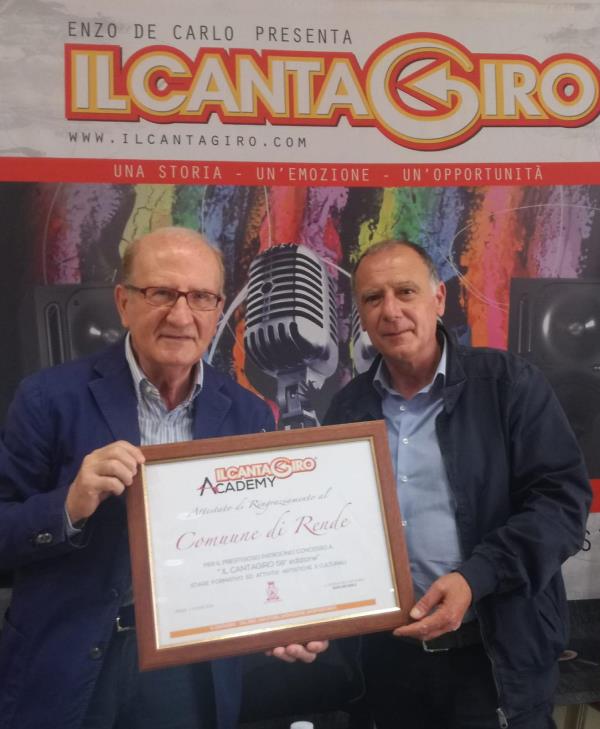 images Rende. Presentato il Cantagiro. Ziccarelli: “Presto una scuola di musica permanente al centro storico”