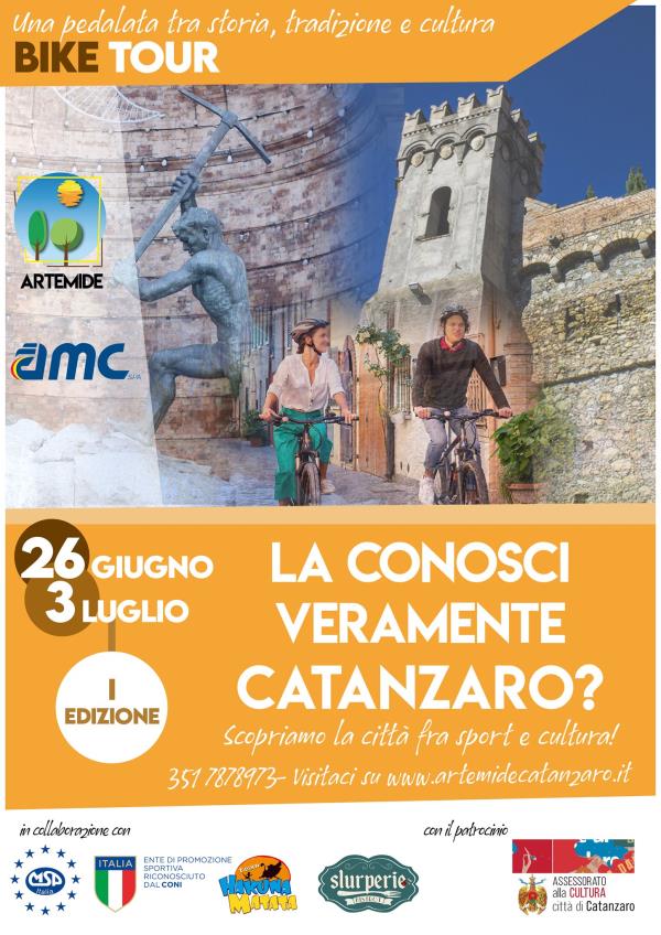 Catanzaro. “Bike tour. Una pedalata tra storia, tradizione e cultura”
images Catanzaro. “Bike tour. Una pedalata tra storia, tradizione e cultura”