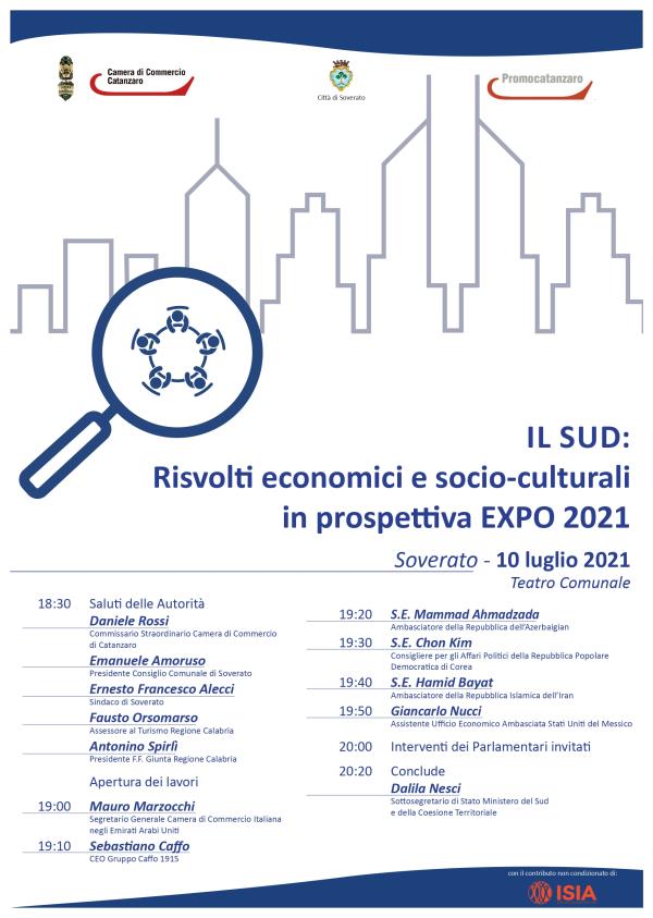 images Nuovi mercati ed Expo2021: istituzioni e imprese locali a confronto. Ambasciatori stranieri ospiti della Camera di Commercio di Catanzaro