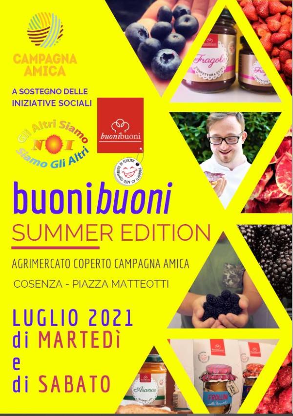images Coldiretti Calabria: da domani a Cosenza al via l'iniziativa "buonibuoni Summer Edition”