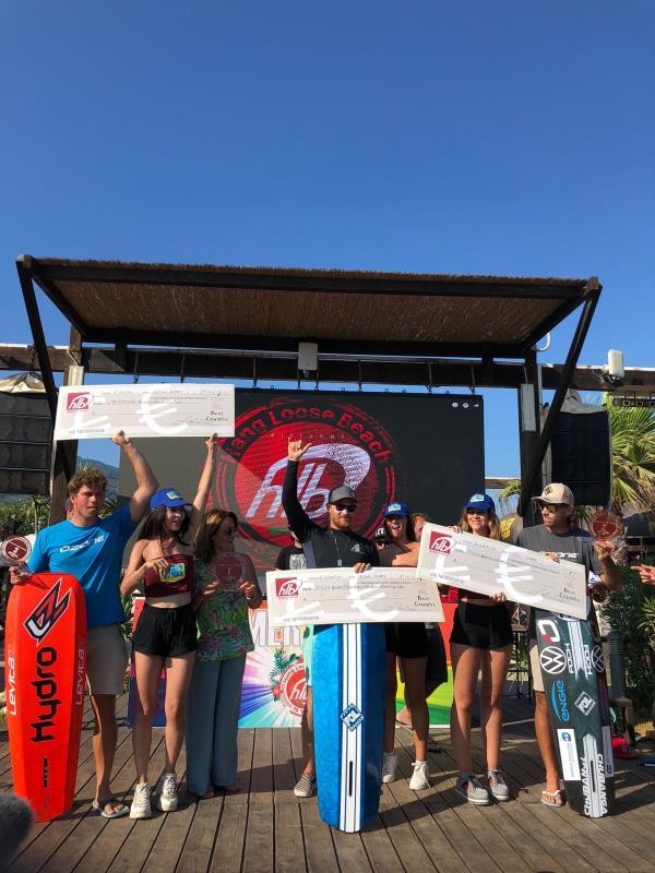 images Gizzeria. Denis Taradin primo nell’ultima giornata di gare del Kitefoil World Series 